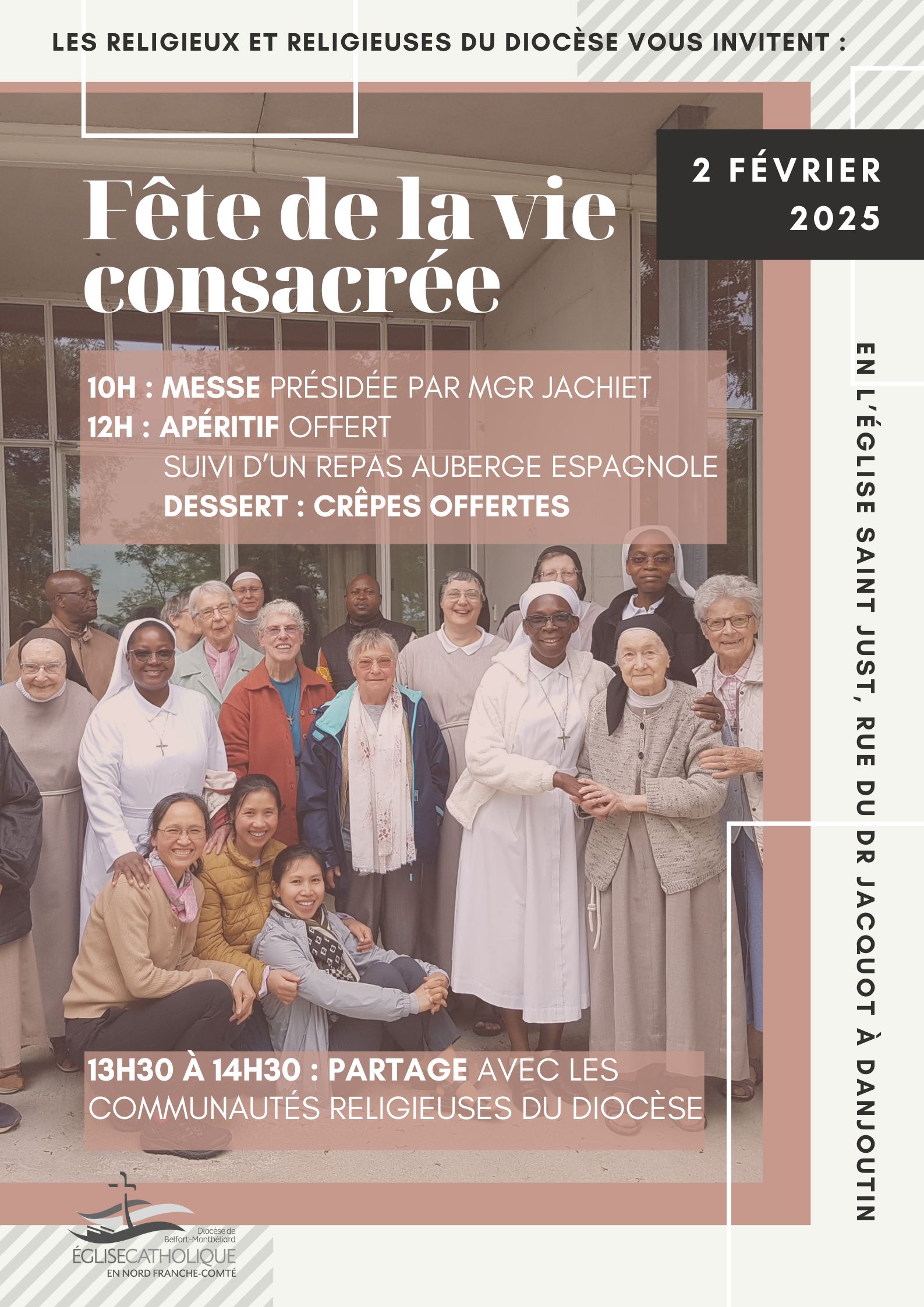 Fête de la vie consacrée 2025 - Diocèse de Belfort - Montbéliard